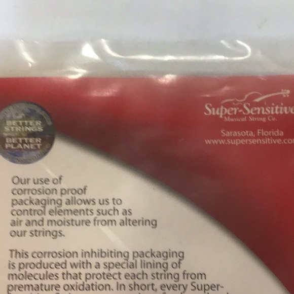 Lot of 5 D 4/4 medium violin strings NWT - Picture 4 of 4